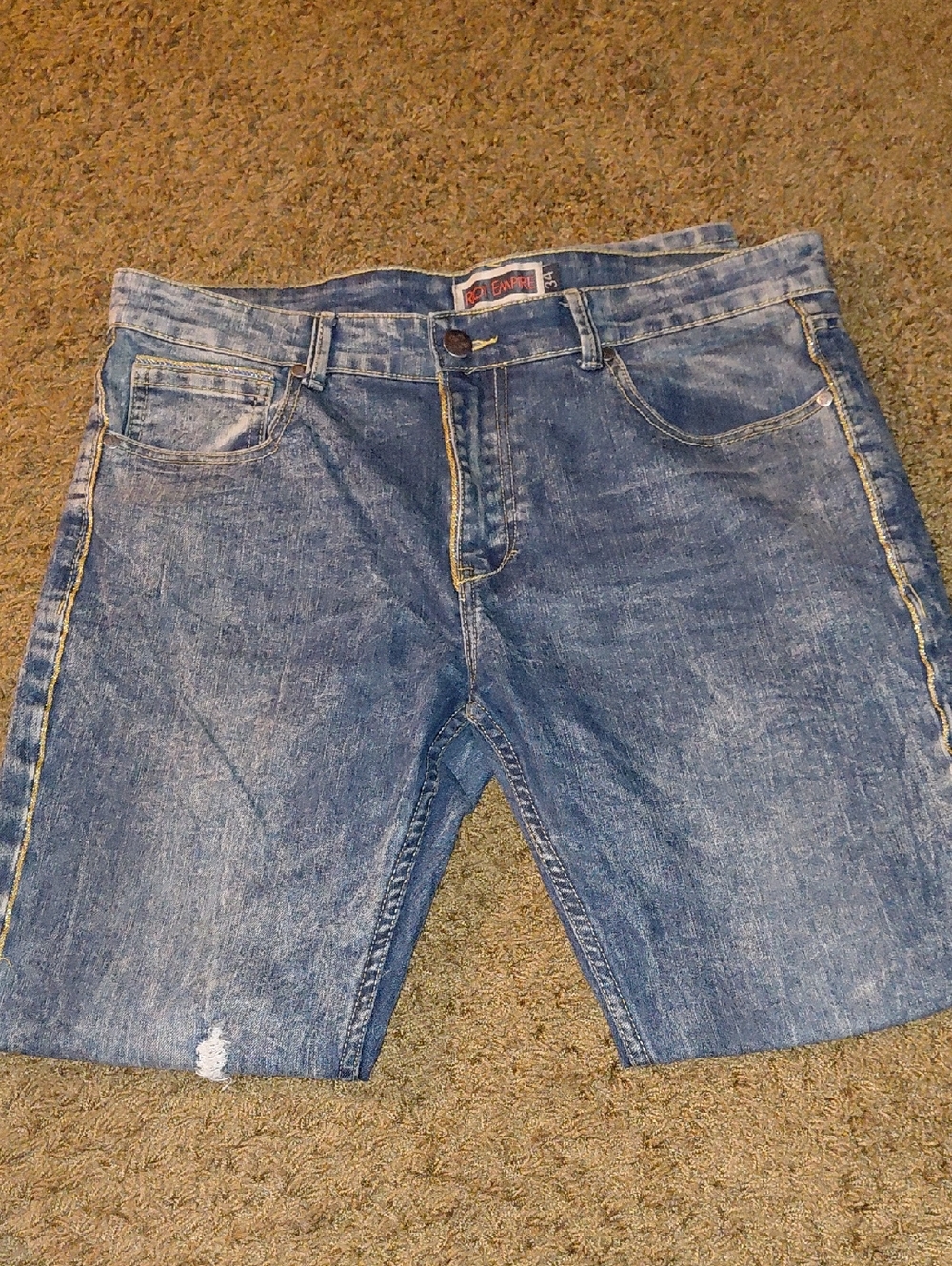 Mens 34 Riot Empire Jeans